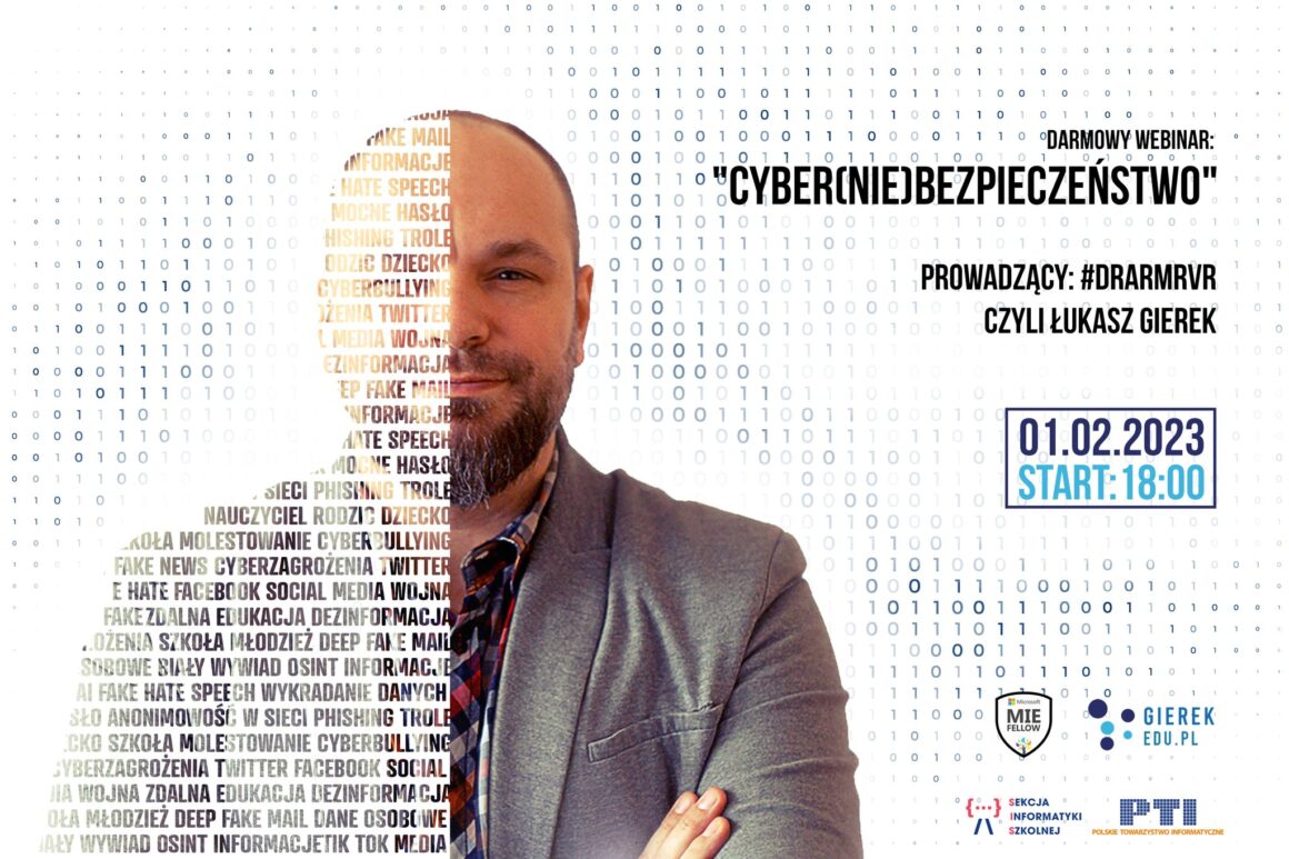 Cyber nie bezpieczeństwo Sekcja Informatyki Szkolnej PTI