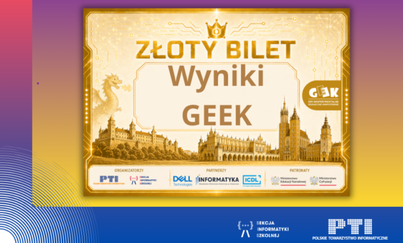 Regionalne podsumowanie VI edycji Konkursu GEEK