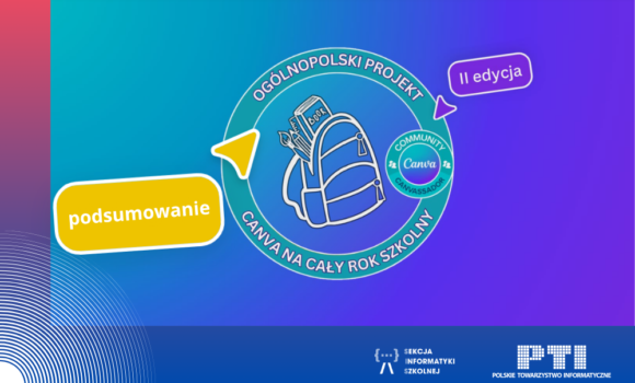 Podsumowanie II edycji projektu „Canva na cały rok szkolny”