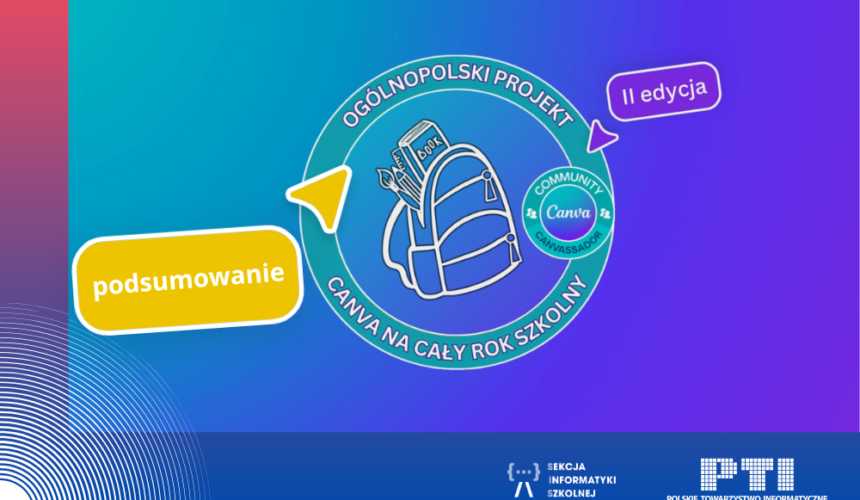 Podsumowanie II edycji projektu „Canva na cały rok szkolny” Podsumowanie II edycji projektu „Canva na cały rok szkolny”